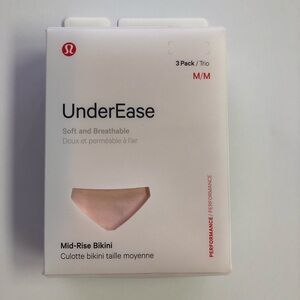 Lululemon - Brand new UnderEase mid-rise bikini panties - 2 pack.